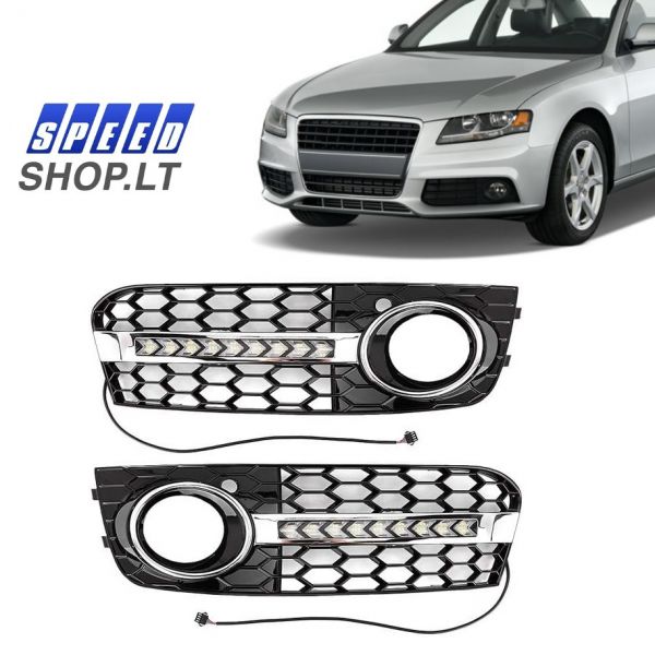 AUDI A4 B8 LED dienos šviesos žibintai